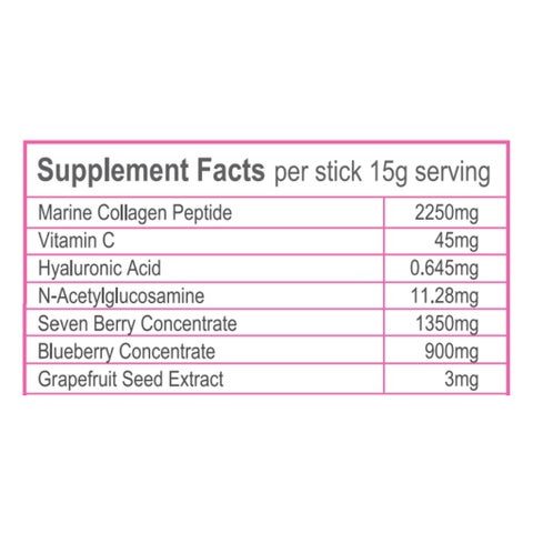 Pharmaxxi Maxxi Collagen Jelly Sticks For Healthy Skin, Pack of 14’s