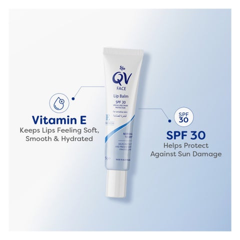 Ego Qv SPF 30 Moisturizing Face Lip Balm - 15g