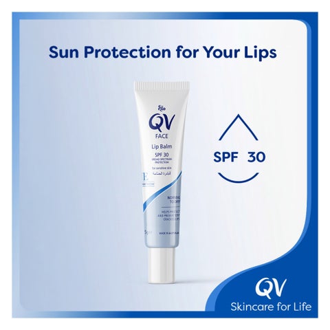 Ego Qv SPF 30 Moisturizing Face Lip Balm - 15g