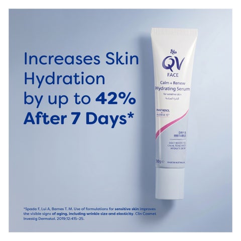 Ego QV Calm + Renew Hydrating Face Serum - 30g