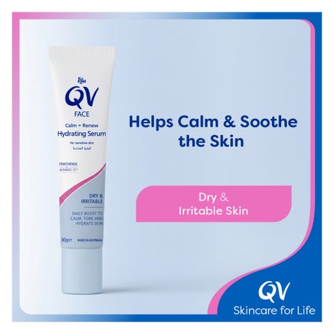 Ego QV Calm + Renew Hydrating Face Serum - 30g