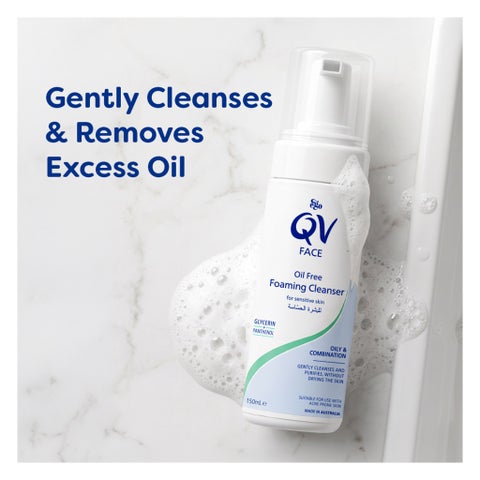 Ego QV Oil Free Gentle Foaming Face Cleanser - 150ml 