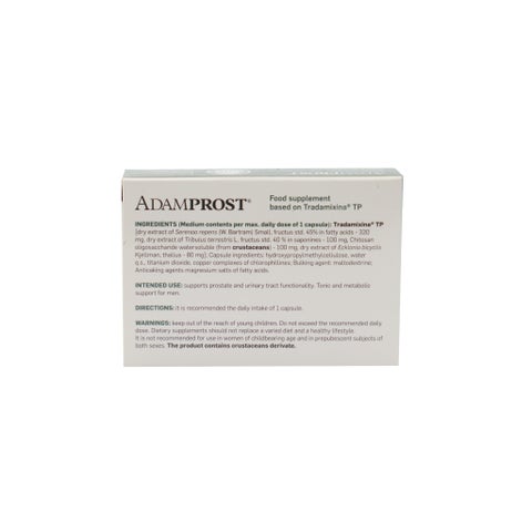 Adamprost Food Supplement Capsule For Prostate Support, Pack of 20’s 