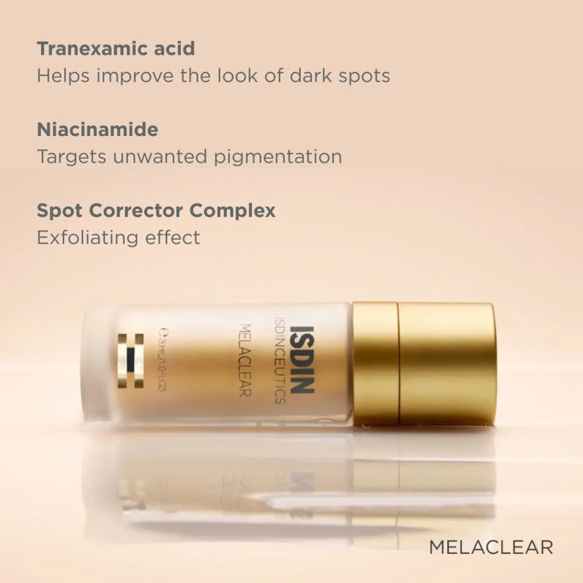 Isdin Isdinceutics Melaclear 1.8% Face Serum For Hyperpigmentation 30ml