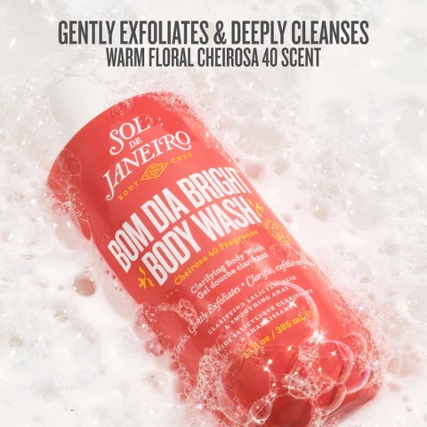 Sol De Janeiro Bom Dia Bright Cheirosa 40 Fragranced Exfoliating Body Wash 385ml 