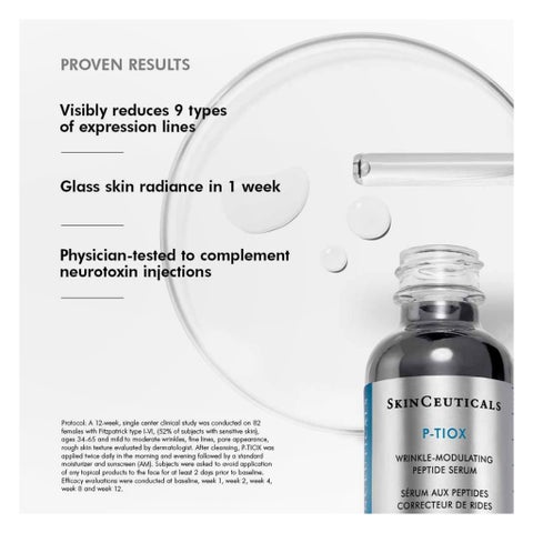 SkinCeuticals P-TIOX Peptide Serum, Anti-Wrinkles - 30ml