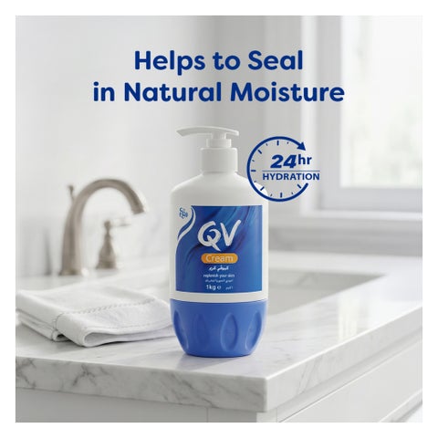 Ego Qv Moisturizing Cream In Pump - 1Kg
