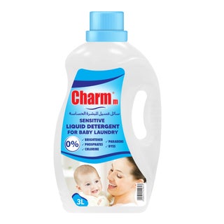 Charmm Sensitive Liquid Detergent For Baby Laundry 3L