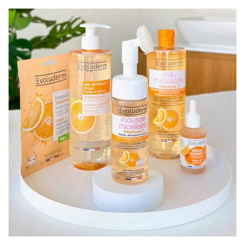 Evoluderm Vitamin C Micellar Cleansing Foam 150ml