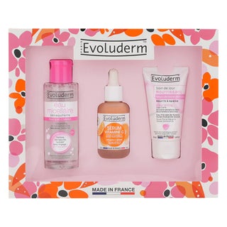 Evoluderm Beauty Box – Evoluderm Micellar water 100ml + Evoluderm Vitamin C Serum 30ml + Evoluderm Nourishing Day Cream 50ml