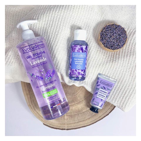 Evoluderm Lavender Relaxing Shower Gel - 500ml
