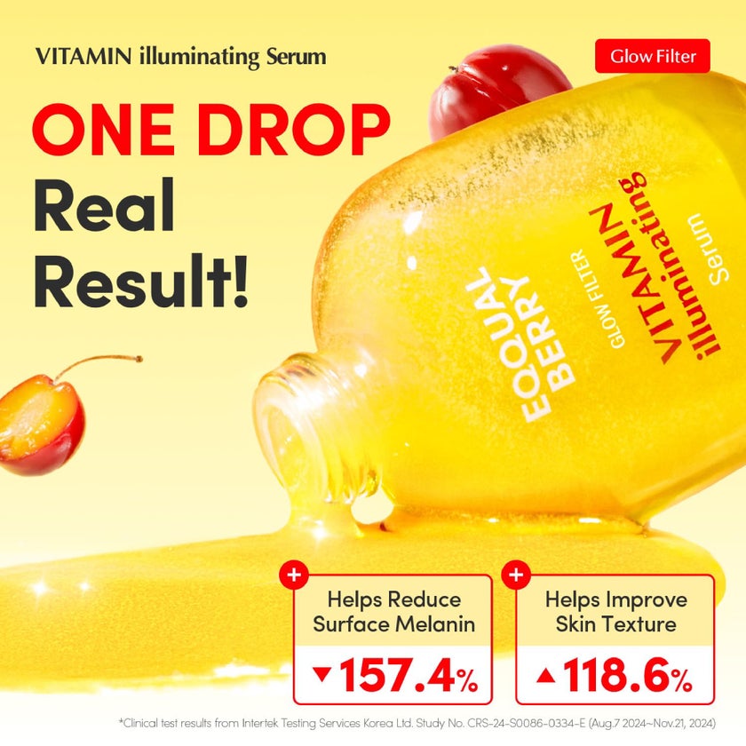 Eqqualberry Glow Filter Vitamin Illuminating Serum 30ml