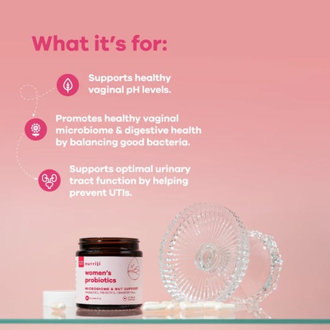 Nutrili Women's Probiotic Capsules, Pack of 30's