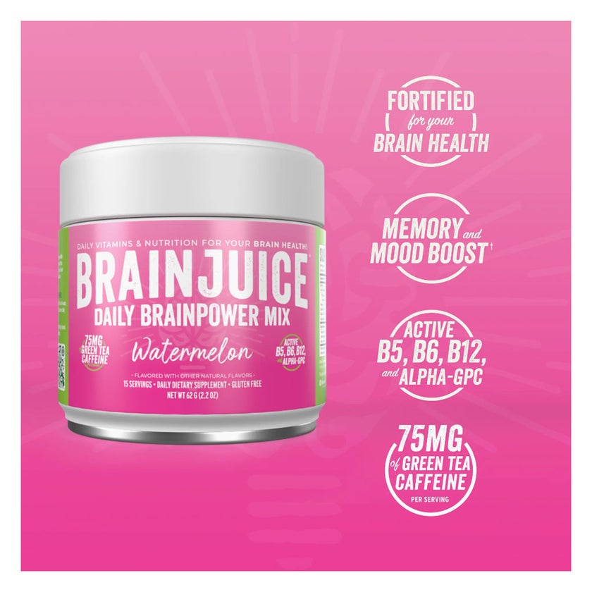 Brainjuice Daily Power Mix Watermelon Powder 62g