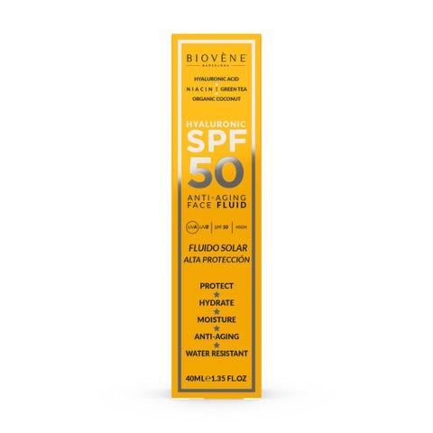 Biovene Hyaluronic SPF 50 Anti-Aging Face Fluid 40ml