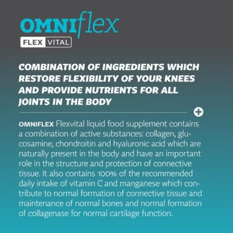 Skinage Omniflex Flex Vital Liquid Nutritional Supplement 500ml