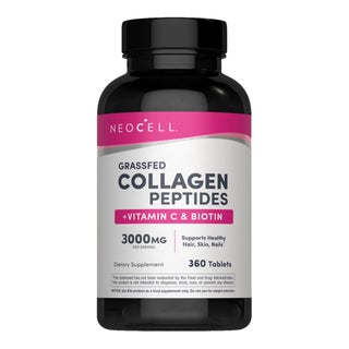 NeoCell Grassfed Collagen + Vit C & Biotin Tablets - 360 Tablets