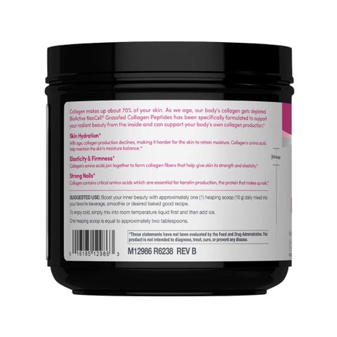 NeoCell Grassfed Collagen Peptides Unflavored Powder 400g