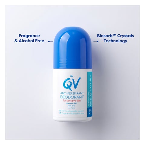 Ego Qv Anti-Perspirant Deodorant Roll - 80g