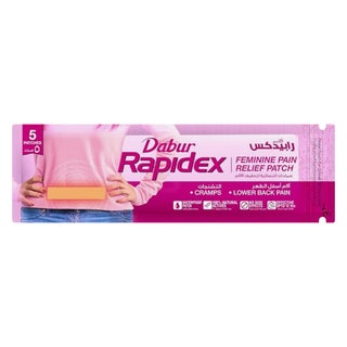 Dabur Rapidex Feminine Pain Relief Patch For Cramps & Back Pain