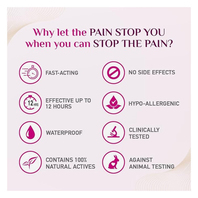 Dabur Rapidex Feminine Pain Relief Patch For Cramps & Back Pain