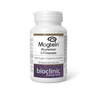 Webber Naturals Bioclinc Magnesium L-Threonate 667mg Veg Capules, Pack of 90's