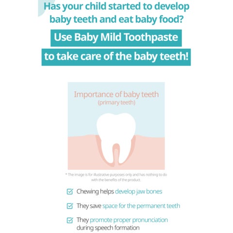 Goongbe Baby Mild Strawberry Toothpaste - 80g