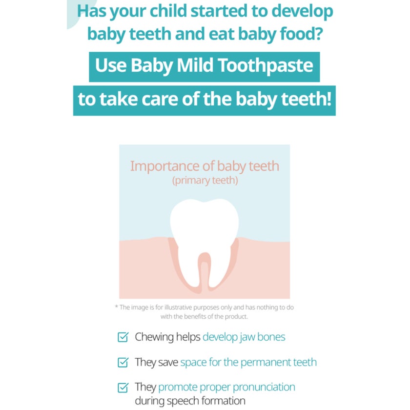 Goongbe Baby Mild Strawberry Toothpaste 80g