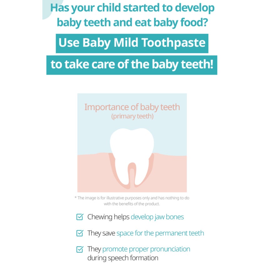 Goongbe Baby Mild Peach Toothpaste 80g