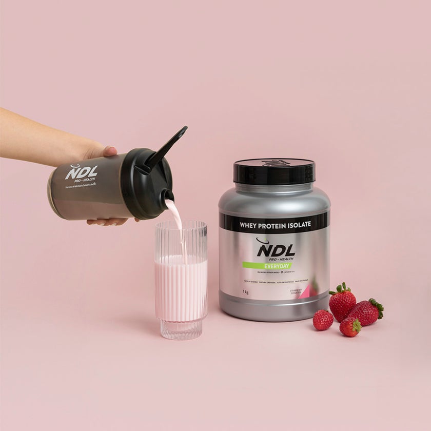 NDL Pro Health Whey Protein Isolate 2.2lb - Strawberry Flavor - by Rafa Nadal