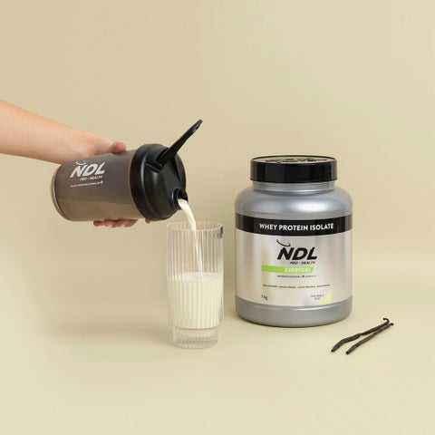 NDL Pro Health Whey Protein Isolate 2.2lb - Vanilla Flavor - by Rafa Nadal