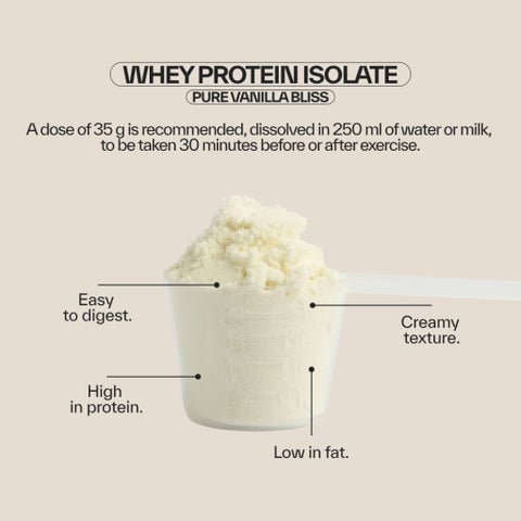NDL Pro Health Whey Protein Isolate 2.2lb - Vanilla Flavor - by Rafa Nadal