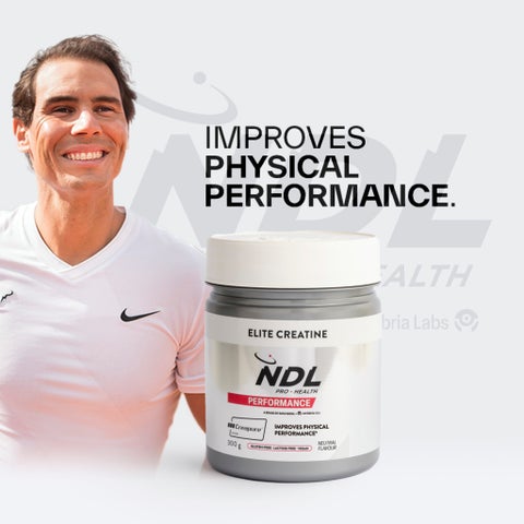 NDL Pro Health Performance Elite Creatine 300g - Unflavored - by Rafa Nadal