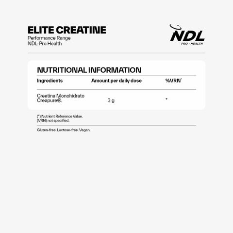 NDL Pro Health Performance Elite Creatine 300g - Unflavored - by Rafa Nadal