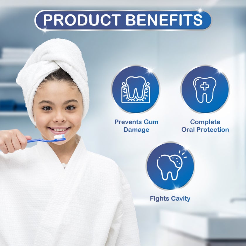 Pepsodent Germi Check+ Toothpaste 100g, Pack of 4's