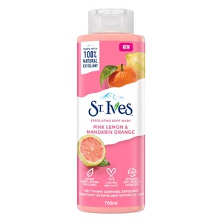 St. Ives Pink Lemon & Mandarin Orange Exfoliating Body Wash 700ml