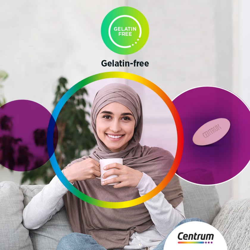 Centrum Women's Multivitamin Supplement Tablets, Pack of 100's