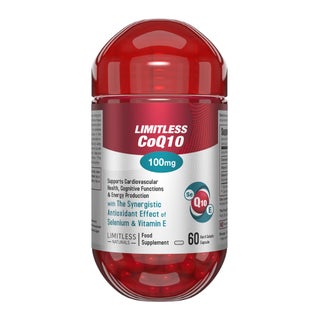 Eva Pharma Limitless CoQ10 100mg Capsules, Pack of 60's