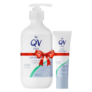 Ego QV Face Oil Free Cleanser 200ml + Oil Free Moisturizer, Promo Pack