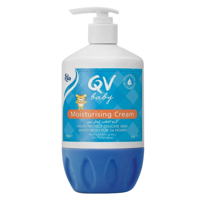 Ego QV Baby Moisturising Cream 500g + 2-in-1 Shampoo & Conditioner, Promo Pack