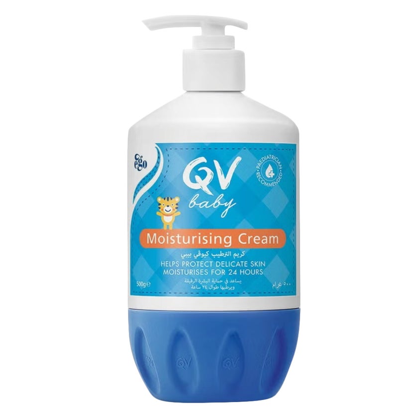 Ego QV Baby Gentle Wash 500g + Baby Moisturising Cream 500g, Promo Pack