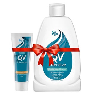 Ego Qv Intensive Moisturising Cleanser 250ml + Body Moisturiser 100g, Promo Pack