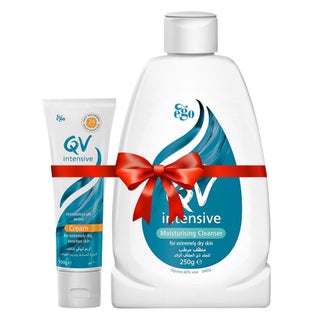 Ego Qv Intensive Moisturising Cleanser 250ml + Intensive Cream 100g, Promo Pack