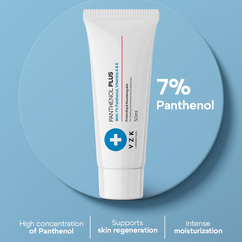 VZK Panthenol Plus 7% Moisturizing Cream - 50ml