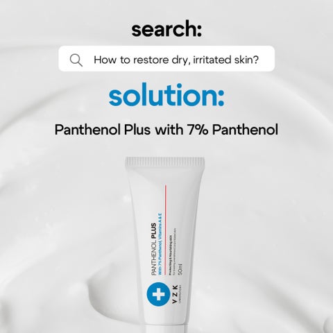 VZK Panthenol Plus 7% Moisturizing Cream - 50ml