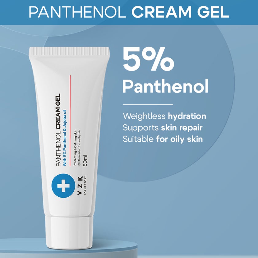 VZK Panthenol 5% Moisturizing Cream Gel - 50ml