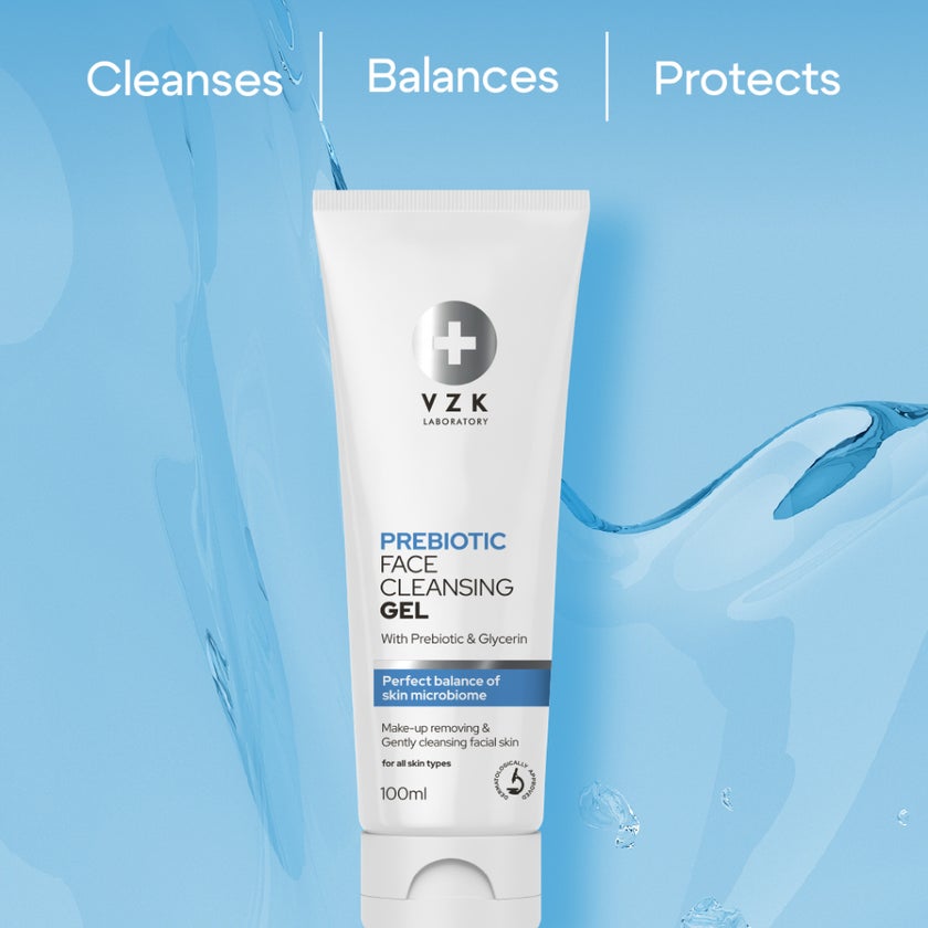 VZK Prebiotic Face Cleansing Gel - 100ml