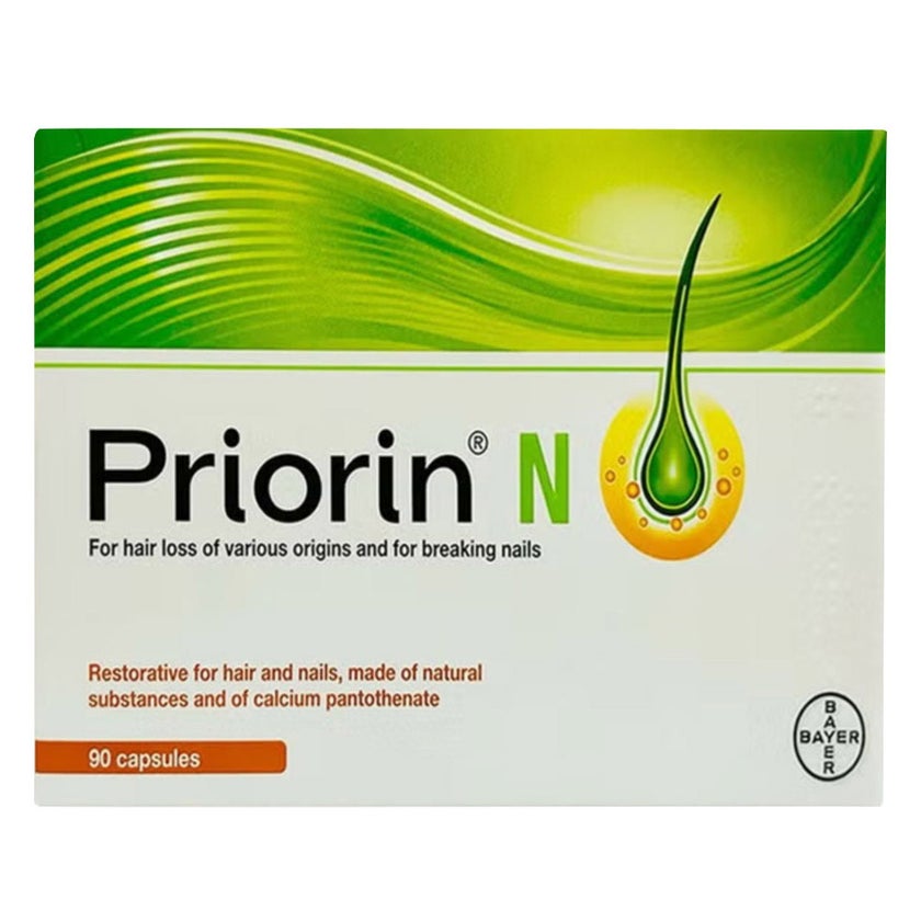 Priorin N Supplement Capsules For Hair & Nails, Promo Pack of 2x90's