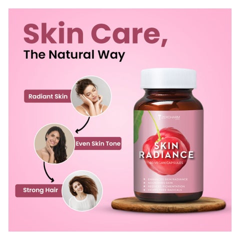 ZeroHarm Skin Radiance Capsules, Pack of 60's