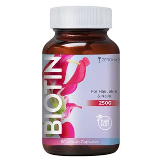 ZeroHarm Biotin 2500mcg Capsules, Pack of 60's